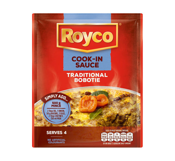 Royco Dry Cook-in-Sauce Traditional Bobotie 50g