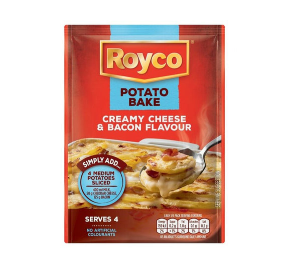 Royco Potato Bake Creamy Cheese and Bacon 40g