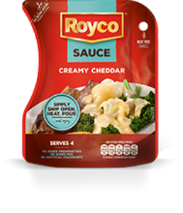 Royco Pour Over Sauce Creamy Cheddar 250ml