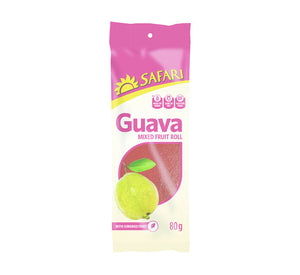 Safari Guava Fruit Roll 80g