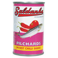 Saldanha Pilchards in Hot Chilli Sauce 400g