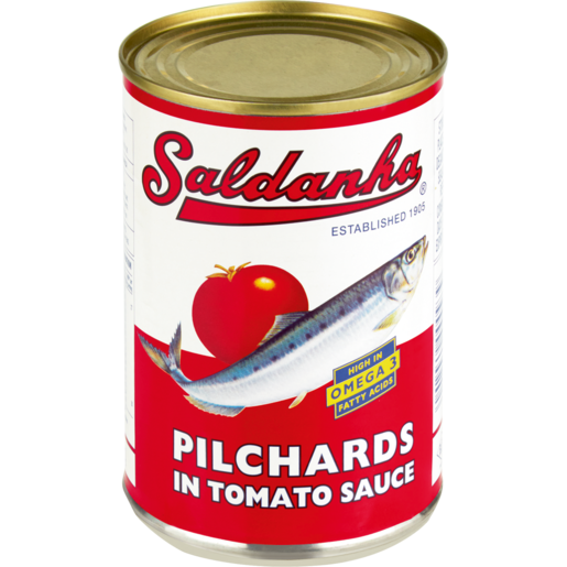 Saldanha Pilchards in Tomato Sauce 400g