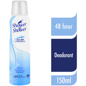 Shower to Shower Fresh Morning Deodorant Spray 150ml