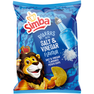 Simba Potato Chips Salt & Vinegar 120g