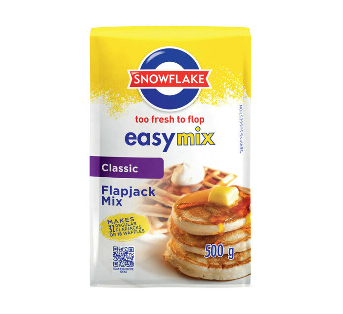Snowflake Mixes Snowflake EasyMix Flapjack Mix Classic 500g – The South African Shop