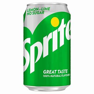 Sprite Lemon Lime No Sugar 330ml Can (New Zealand)