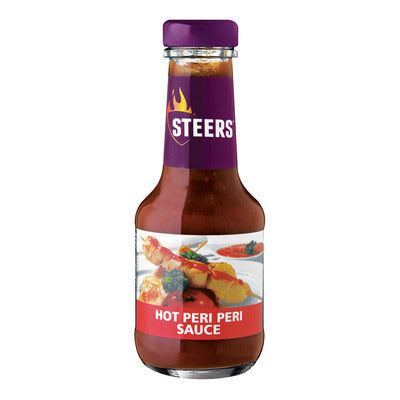 Steers Hot Peri Peri Sauce 375ml
