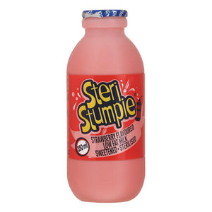 Steri Stumpie Strawberry Flavoured Low Fat Milk 350ml