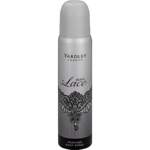 Yardley Black Lace Perfumed Body Spray 90ml