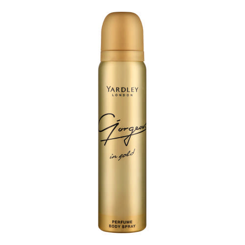 Yardley Gorgeous in Gold Perfumed Body Spray 90ml