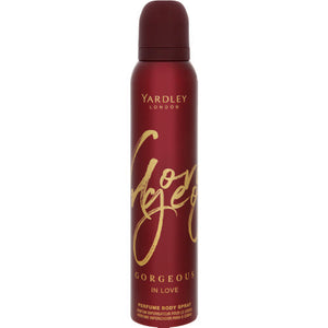 Yardley Gorgeous in Red Perfumed Body Spray 90ml