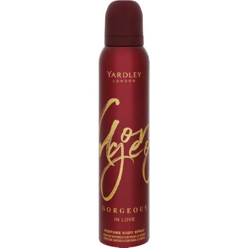 Yardley Gorgeous in Red Perfumed Body Spray 90ml