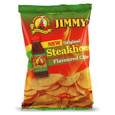 Jimmy's Original Steakhouse Flavoured Chips 125g