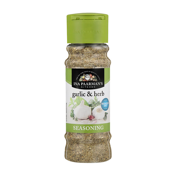 Ina Paarman's Garlic & Herb Seasoning Reduced Salt 200ml