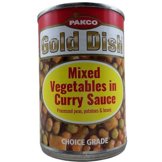 Pakco Gold Dish Mixed Vegetable in Curry Sauce 415g
